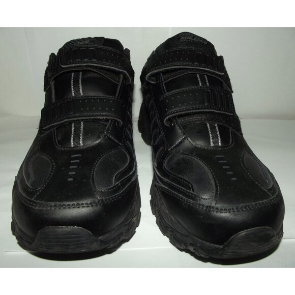 Skechers Mens 13 X-Wide Black Afterburn Memory Fit-Final Cut Sneaker - Picture 10 of 12